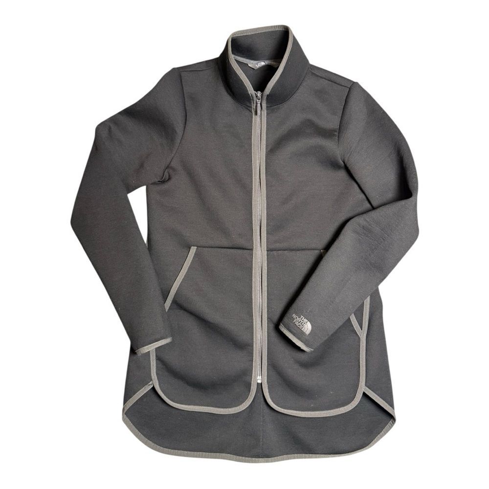 The North Face Women’s Dynamix Full Zip Ling Jacket Coat Black/gray Size S
